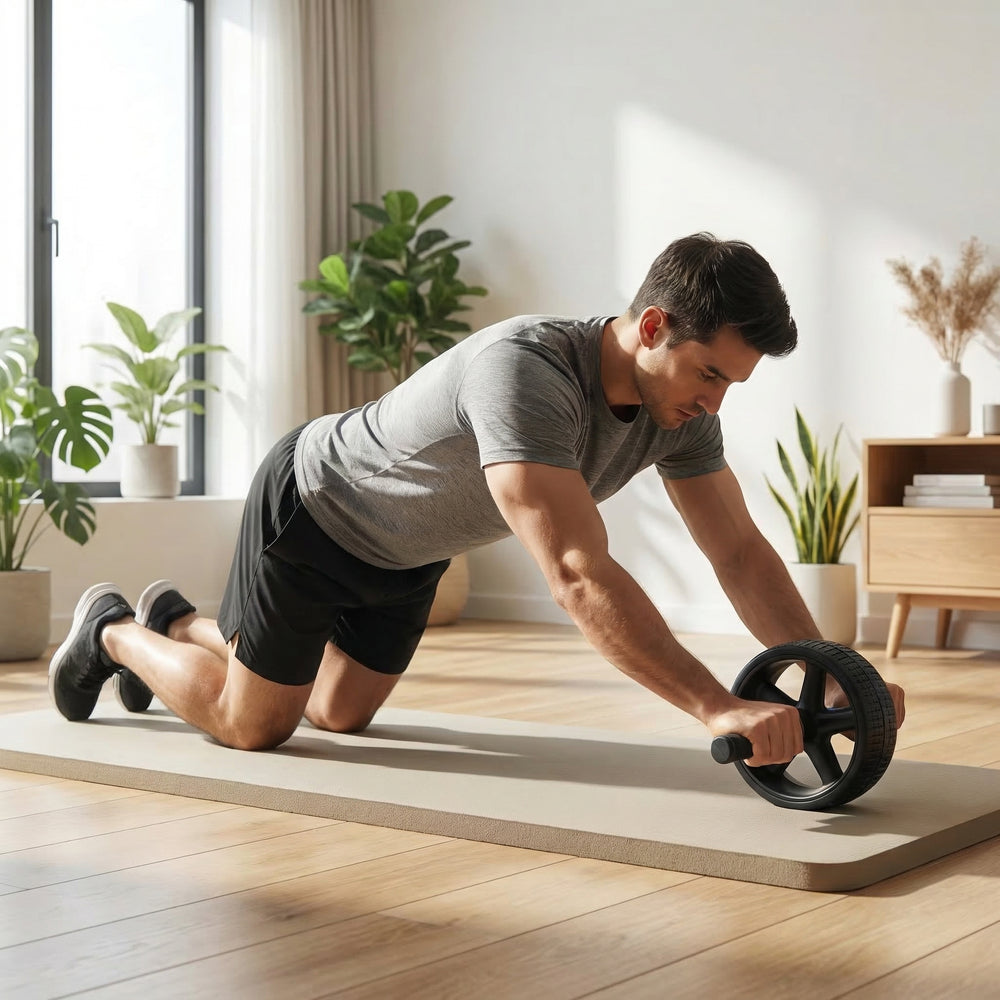 Core Ab Roller Wheel – Stability Training for Home Fitness