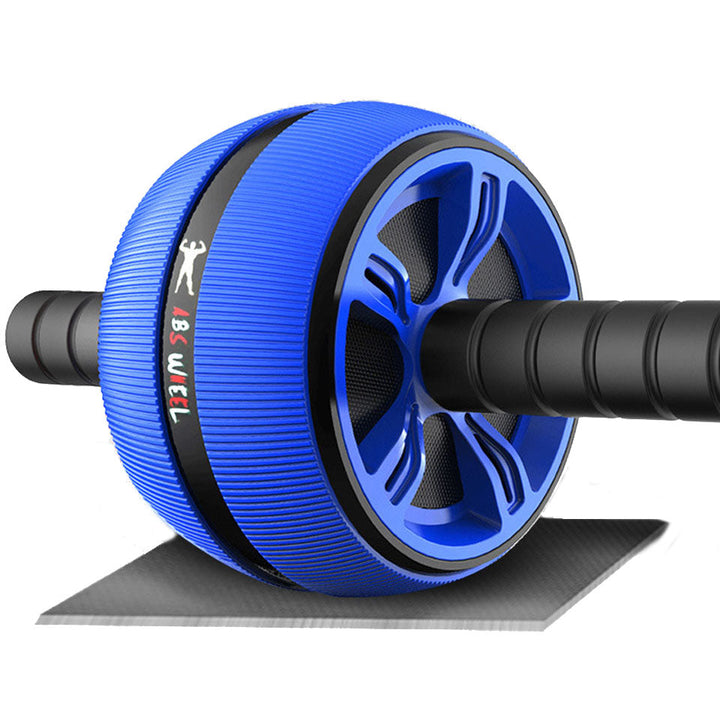 Premium Ab Wheel Roller Core Trainer Silent Abdominal Exercise Wheel with Kneeling Pad Non Slip Handles Stainless Steel for Home Gym Workout Daily Use