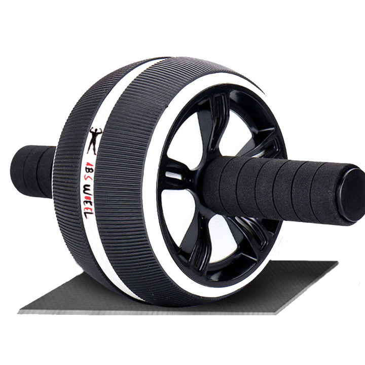 Premium Ab Wheel Roller Core Trainer Silent Abdominal Exercise Wheel with Kneeling Pad Non Slip Handles Stainless Steel for Home Gym Workout Daily Use