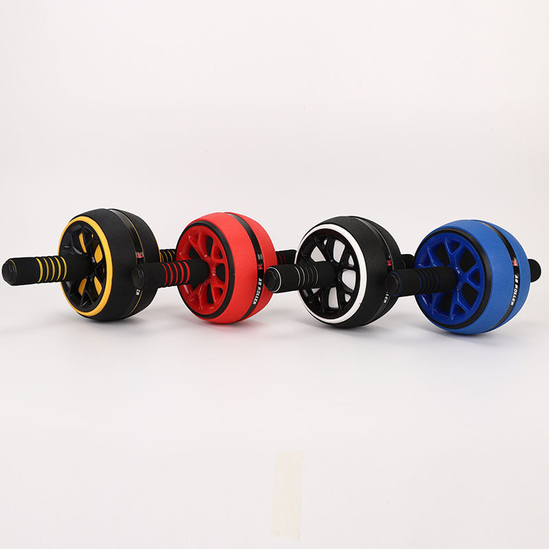 Premium Ab Wheel Roller Core Trainer Silent Abdominal Exercise Wheel with Kneeling Pad Non Slip Handles Stainless Steel for Home Gym Workout Daily Use