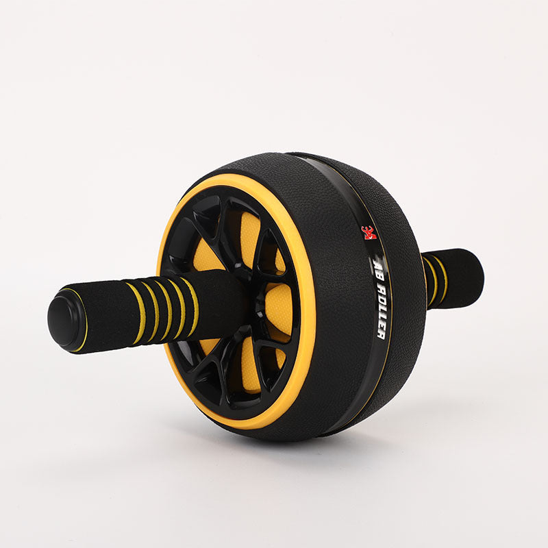 Premium Ab Wheel Roller Core Trainer Silent Abdominal Exercise Wheel with Kneeling Pad Non Slip Handles Stainless Steel for Home Gym Workout Daily Use