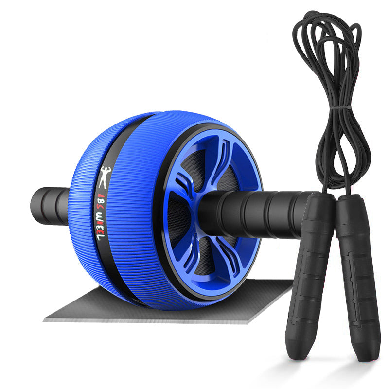 Premium Ab Wheel Roller Core Trainer Silent Abdominal Exercise Wheel with Kneeling Pad Non Slip Handles Stainless Steel for Home Gym Workout Daily Use