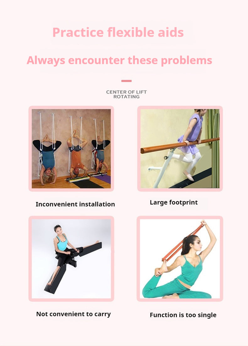 Premium Aerial Yoga Belt Adjustable Stretching Strap Elastic Support Trainer Portable Yoga Band for Pilates Stretching Fitness Home Gym Daily Use