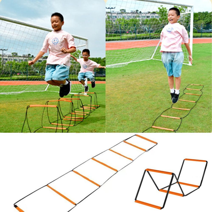 Premium Agility Ladder Speed Training Ladder Footwork Trainer Adjustable Sports Ladder with Carry Bag for Soccer Football Fitness Kids Adults Daily Use