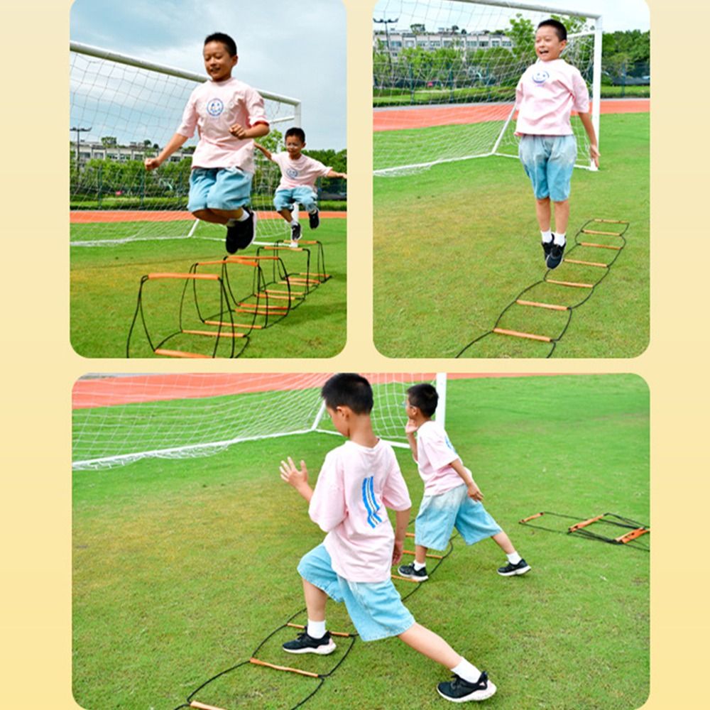 Premium Agility Ladder Speed Training Ladder Footwork Trainer Adjustable Sports Ladder with Carry Bag for Soccer Football Fitness Kids Adults Daily Use