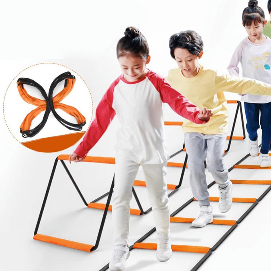 Premium Agility Ladder Speed Training Ladder Footwork Trainer Adjustable Sports Ladder with Carry Bag for Soccer Football Fitness Kids Adults Daily Use