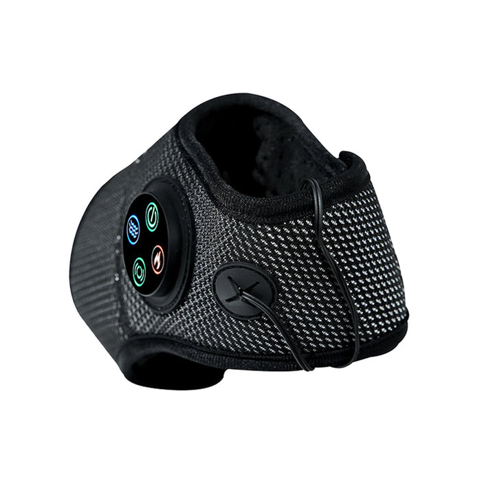 Premium Ankle Massager Air Compression Foot Massager Adjustable Intensity USB Rechargeable Lightweight Ankle Brace for Home Gym Work Daily Use Comfort