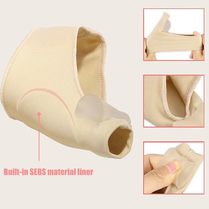 Premium Bunion Corrector Toe Separator Gel Big Toe Spacer Soft Flexible Foot Support Reusable 1 Pair Comfortable Fit for Home Gym Daily Use Travel