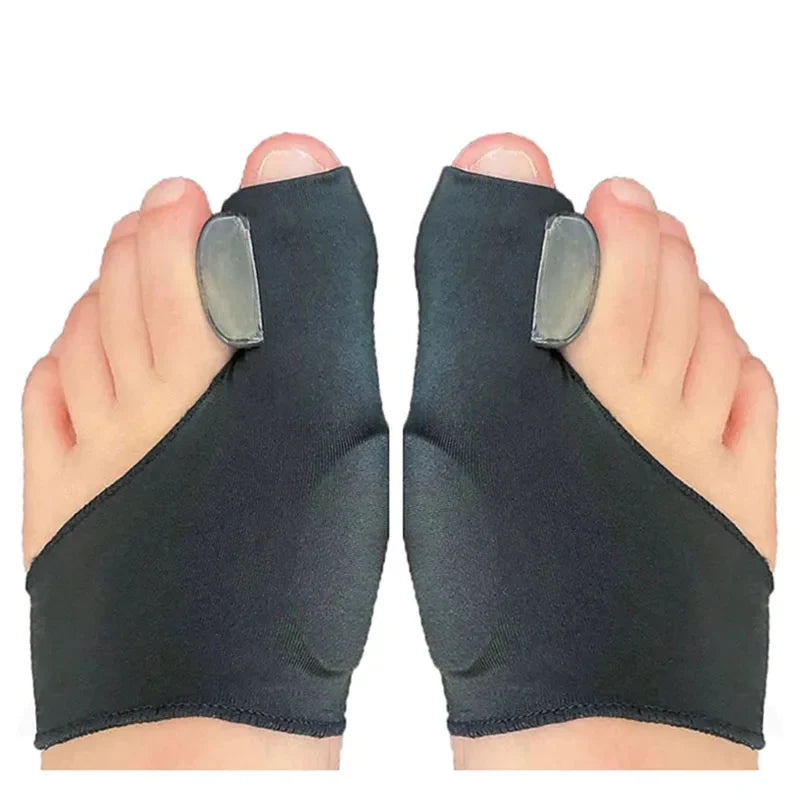Premium Bunion Corrector Toe Separator Gel Big Toe Spacer Soft Flexible Foot Support Reusable 1 Pair Comfortable Fit for Home Gym Daily Use Travel