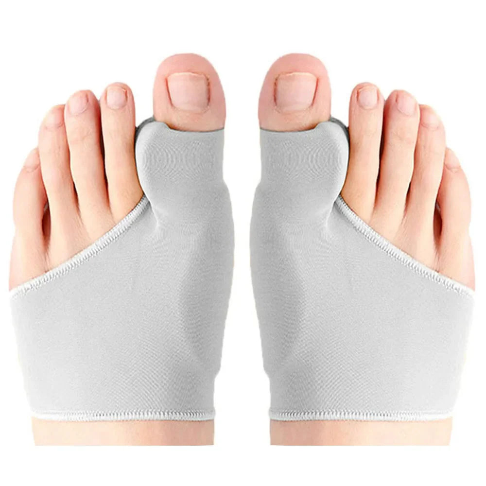 Premium Bunion Corrector Toe Separator Gel Big Toe Spacer Soft Flexible Foot Support Reusable 1 Pair Comfortable Fit for Home Gym Daily Use Travel