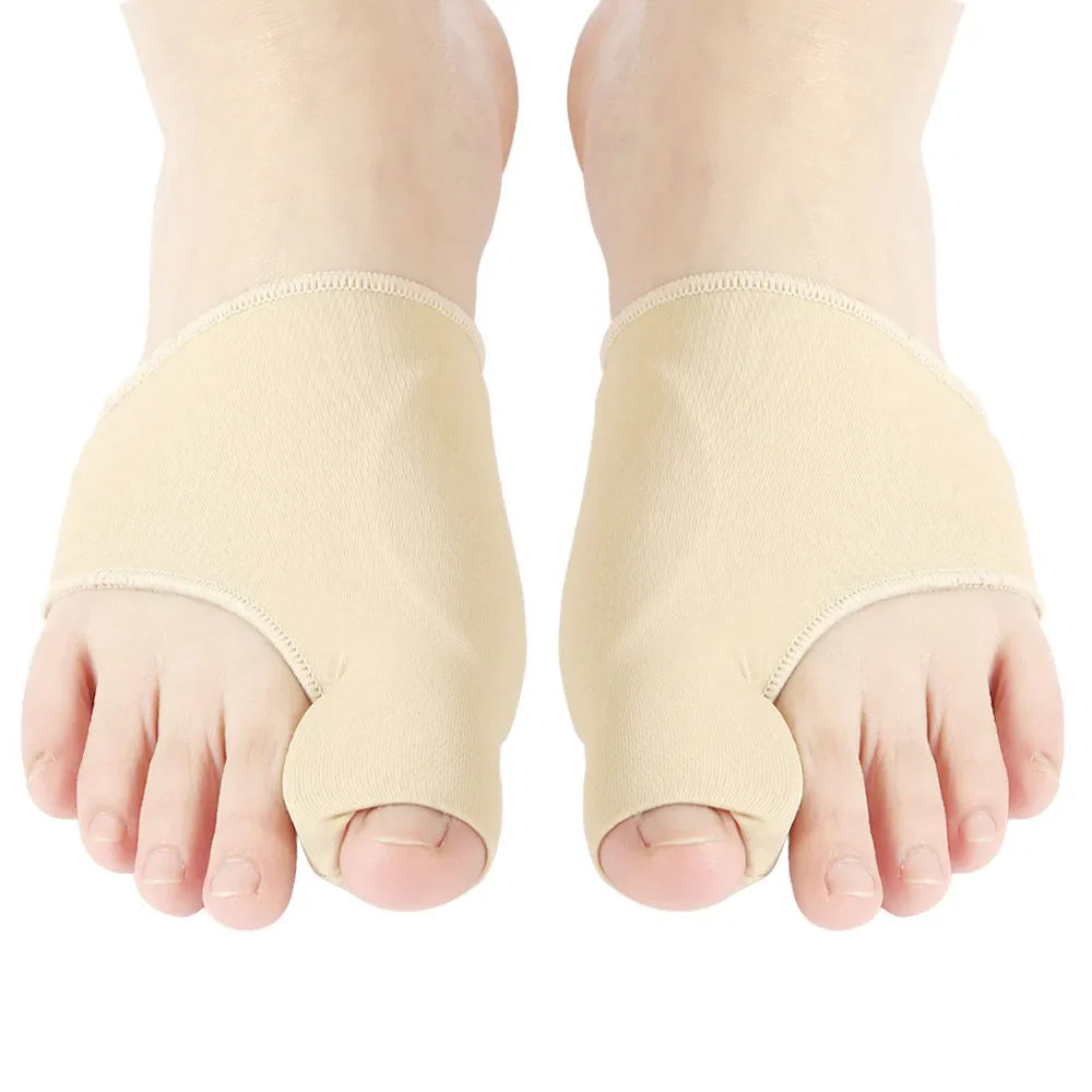 Premium Bunion Corrector Toe Separator Gel Big Toe Spacer Soft Flexible Foot Support Reusable 1 Pair Comfortable Fit for Home Gym Daily Use Travel