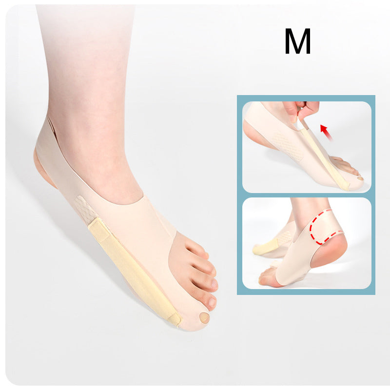 Premium Bunion Socks Toe Separator Adjustable Foot Support Breathable Ergonomic Fit Left Right Options Sizes M L for Daily Use Walking Comfort Fit