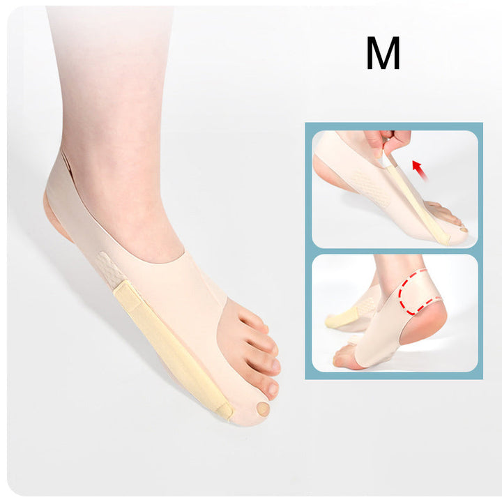 Premium Bunion Socks Toe Separator Adjustable Foot Support Breathable Ergonomic Fit Left Right Options Sizes M L for Daily Use Walking Comfort Fit