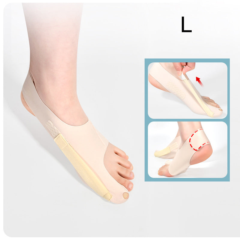 Premium Bunion Socks Toe Separator Adjustable Foot Support Breathable Ergonomic Fit Left Right Options Sizes M L for Daily Use Walking Comfort Fit