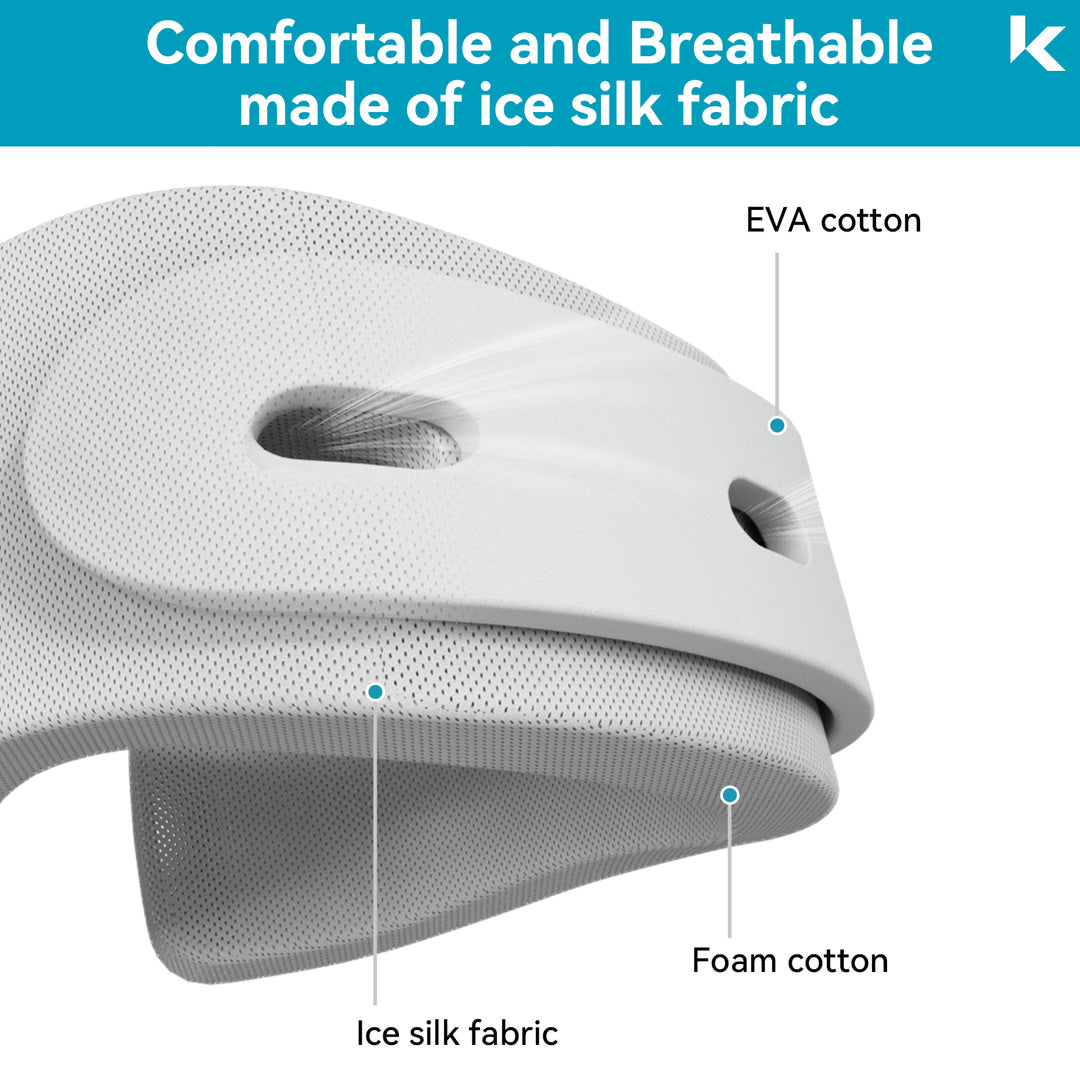 Premium Cervical Collar Neck Brace Adjustable Foam Neck Support Breathable Soft Collar for Sleep Work Travel Comfort Fit Sizes S to XL