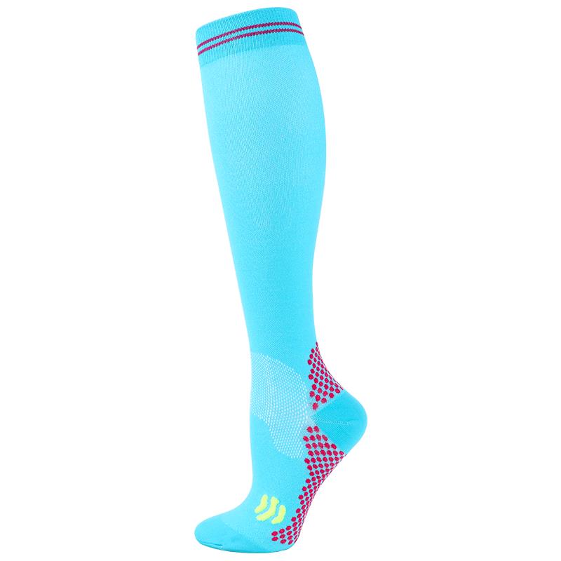 Premium Compression Socks 20 to 30 mmHg Support Socks Breathable Moisture Wicking Unisex Knee High Socks for Sports Travel Work Daily Use 1 or 3 Pairs