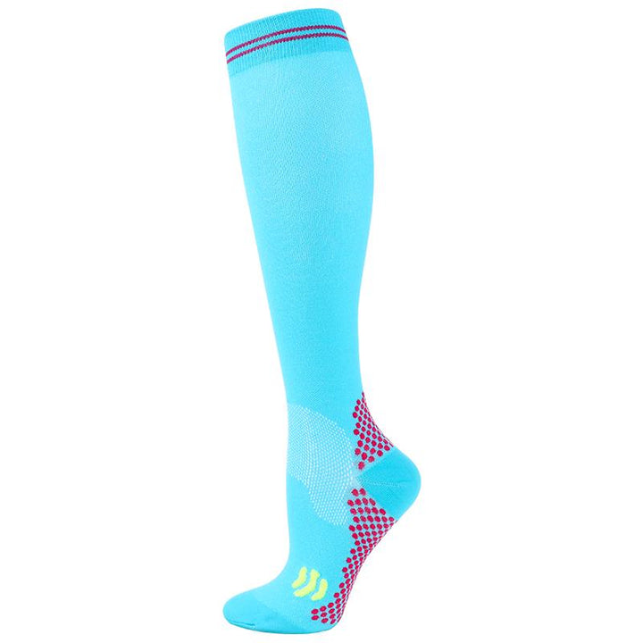 Premium Compression Socks 20 to 30 mmHg Support Socks Breathable Moisture Wicking Unisex Knee High Socks for Sports Travel Work Daily Use 1 or 3 Pairs