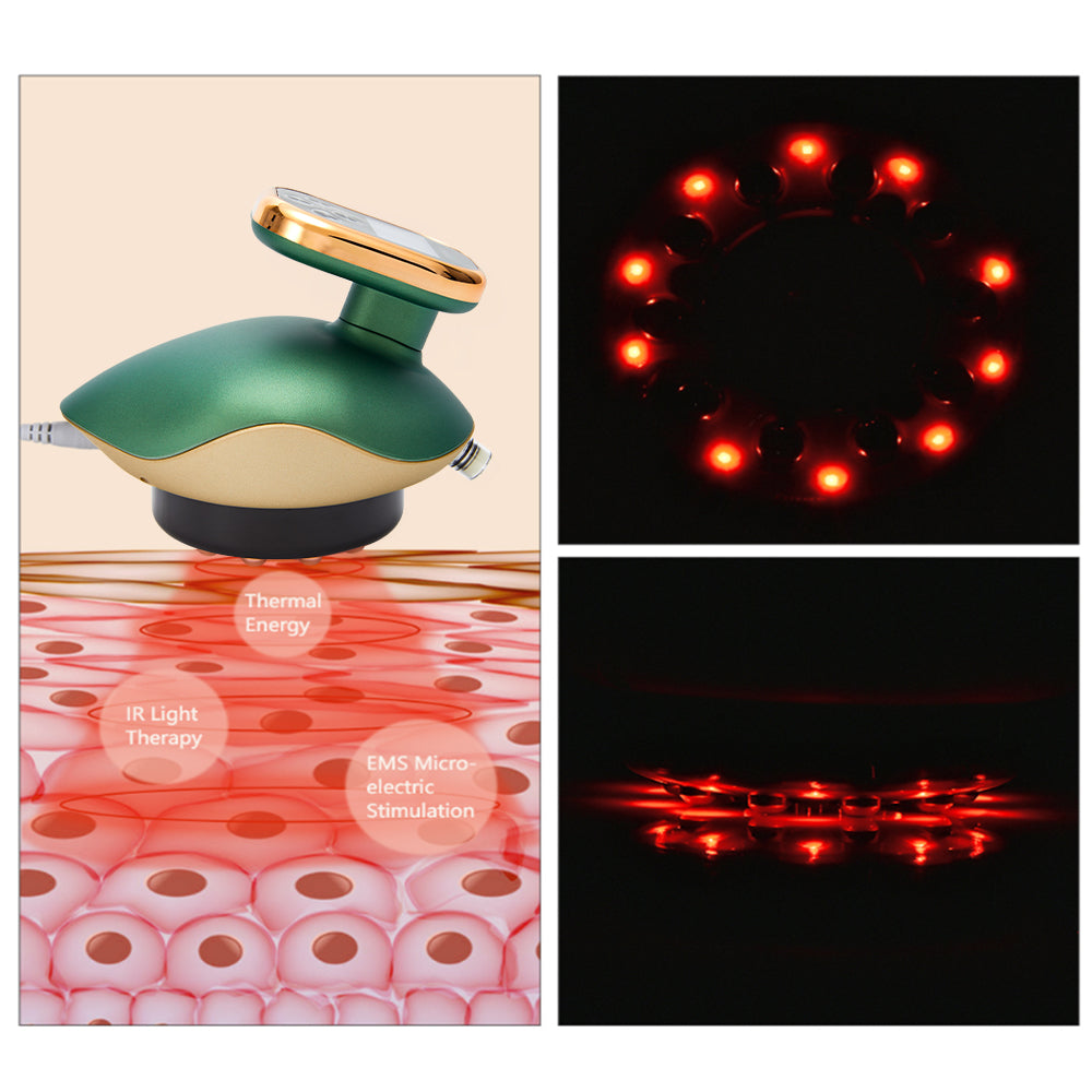 Premium Cupping Massager with LCD – Vacuum Suction, EMS Anti-Cellulite, Heat 35–50°C, Magnet & Gua Sha, Rechargeable (Auto 30-Min Off)