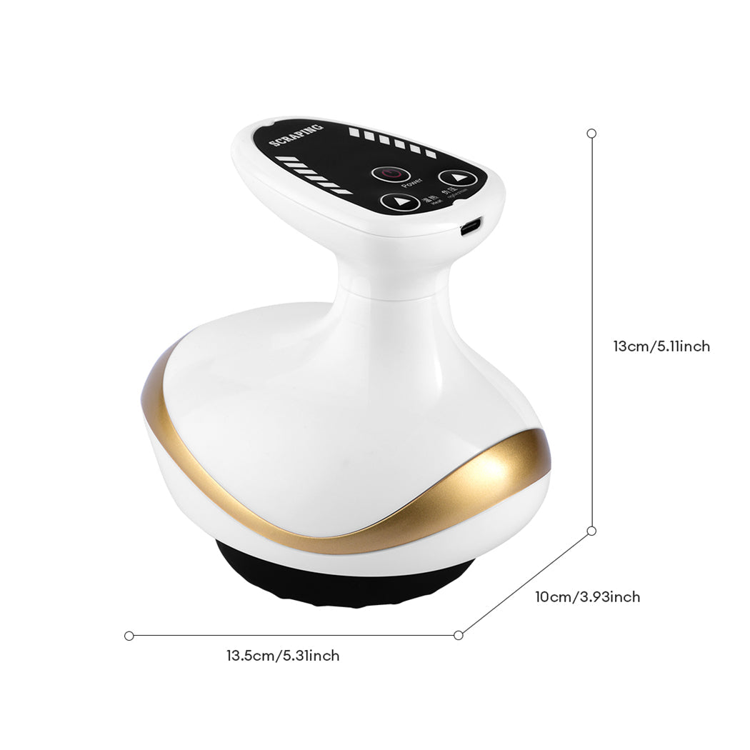 Premium Cupping Massager with LCD – Vacuum Suction, EMS Anti-Cellulite, Heat 35–50°C, Magnet & Gua Sha, Rechargeable (Auto 30-Min Off)