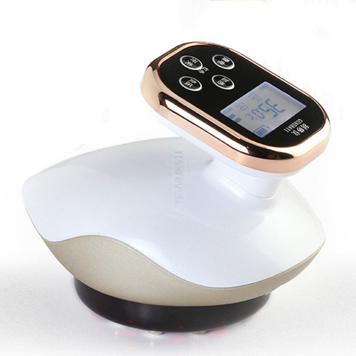 Premium Cupping Massager with LCD – Vacuum Suction, EMS Anti-Cellulite, Heat 35–50°C, Magnet & Gua Sha, Rechargeable (Auto 30-Min Off)