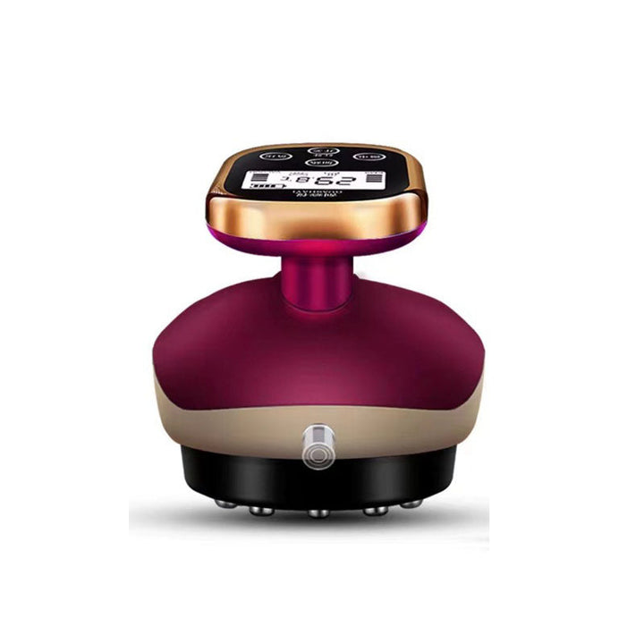 Premium Cupping Massager with LCD – Vacuum Suction, EMS Anti-Cellulite, Heat 35–50°C, Magnet & Gua Sha, Rechargeable (Auto 30-Min Off)