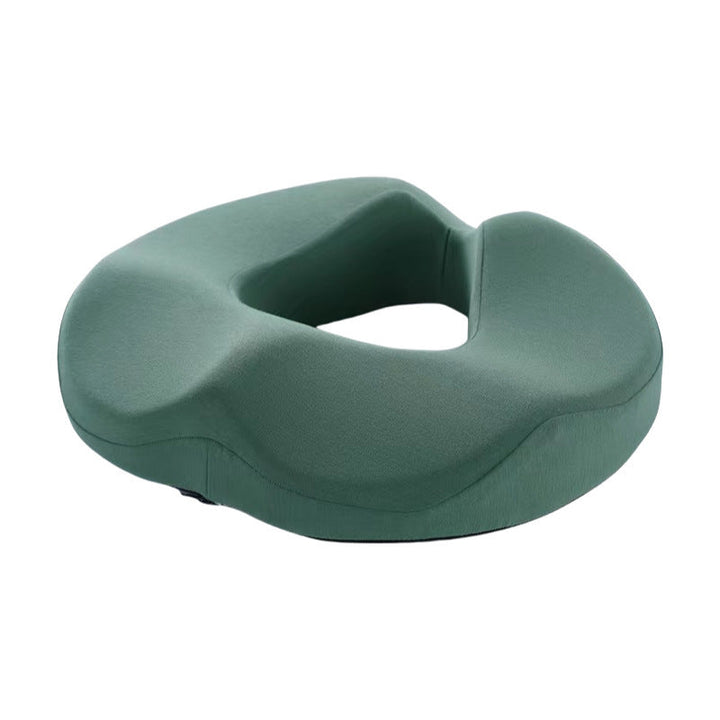 Premium Donut Seat Cushion Memory Foam Ergonomic Chair Pad Non Slip Breathable Cushion Portable for Office Car Home Travel Sitting Daily Use Comfort