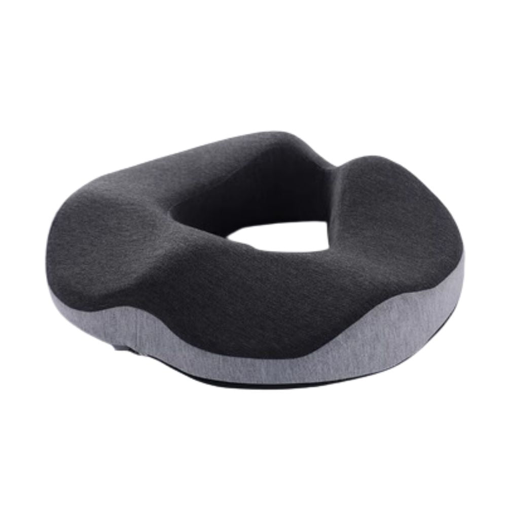Premium Donut Seat Cushion Memory Foam Ergonomic Chair Pad Non Slip Breathable Cushion Portable for Office Car Home Travel Sitting Daily Use Comfort