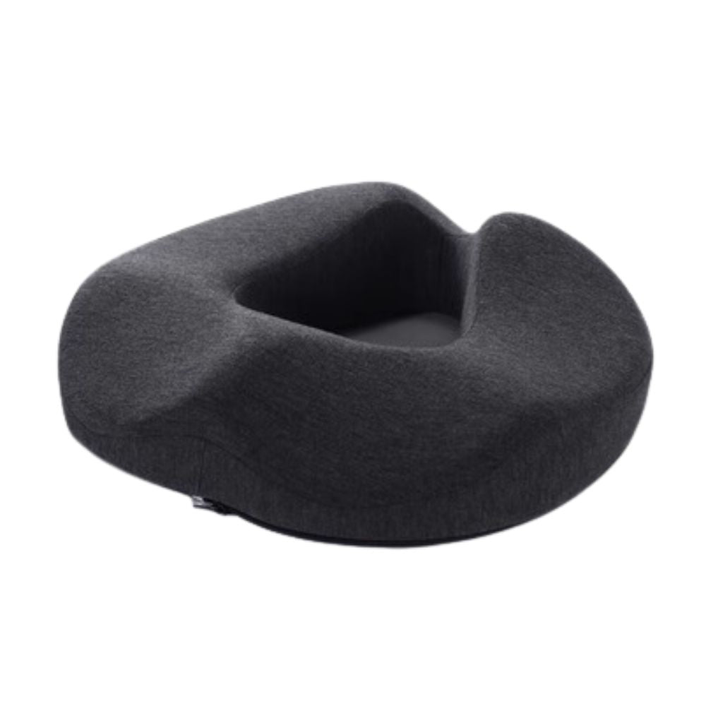 Premium Donut Seat Cushion Memory Foam Ergonomic Chair Pad Non Slip Breathable Cushion Portable for Office Car Home Travel Sitting Daily Use Comfort