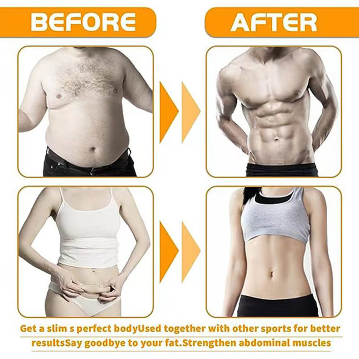 Premium EMS Ab Trainer Belt Muscle Stimulator Adjustable Abdominal Training Belt USB Rechargeable 10 Modes 30 Levels Wearable for Gym Work Daily Use