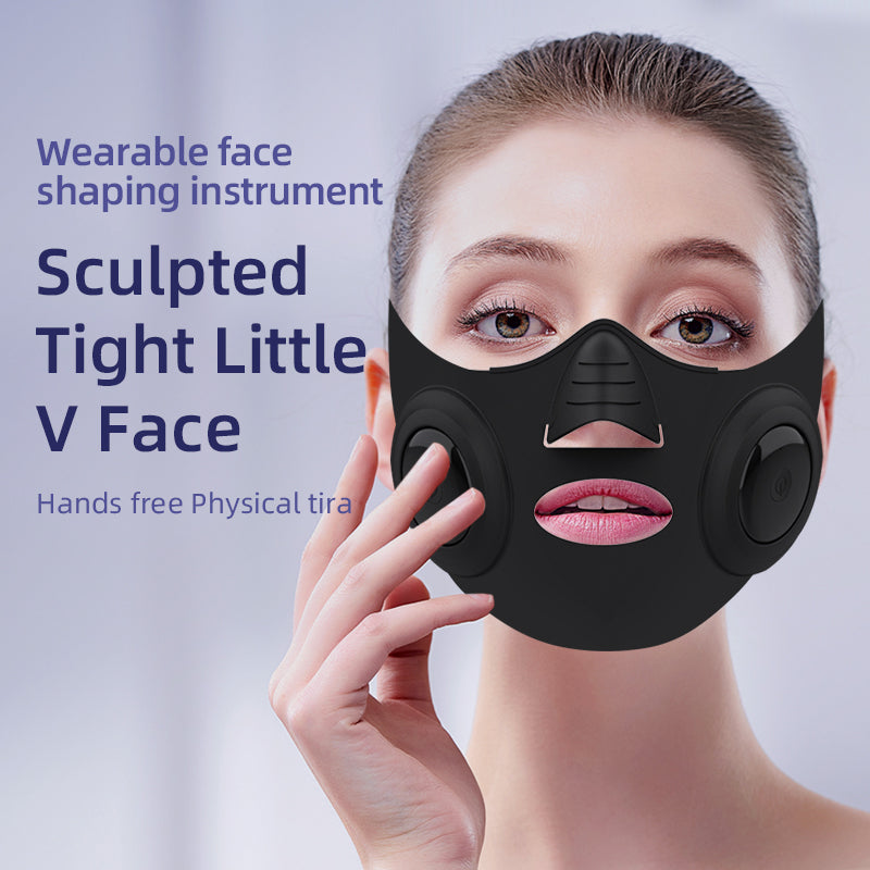 Premium EMS Face Massager V Line Mask Adjustable Facial Training Device Rechargeable Microcurrent Face Belt for Daily Use Skin Care Routine Comfort