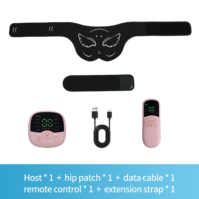 Premium EMS Hip Trainer Muscle Stimulator Wearable Fitness Device 10 Modes 30 Levels USB Rechargeable Remote Control for Home Gym Daily Use Comfort