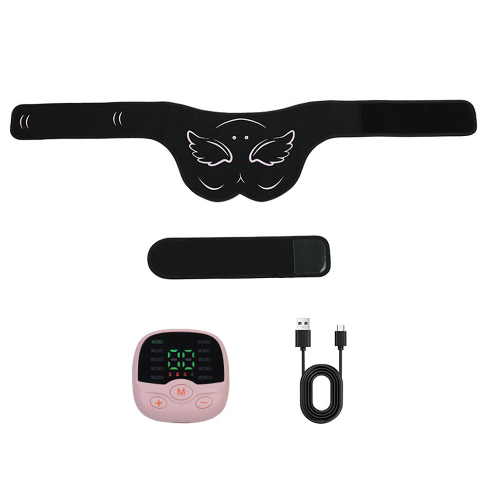Premium EMS Hip Trainer Muscle Stimulator Wearable Fitness Device 10 Modes 30 Levels USB Rechargeable Remote Control for Home Gym Daily Use Comfort