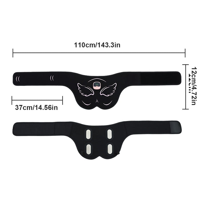 Premium EMS Hip Trainer Muscle Stimulator Wearable Fitness Device 10 Modes 30 Levels USB Rechargeable Remote Control for Home Gym Daily Use Comfort