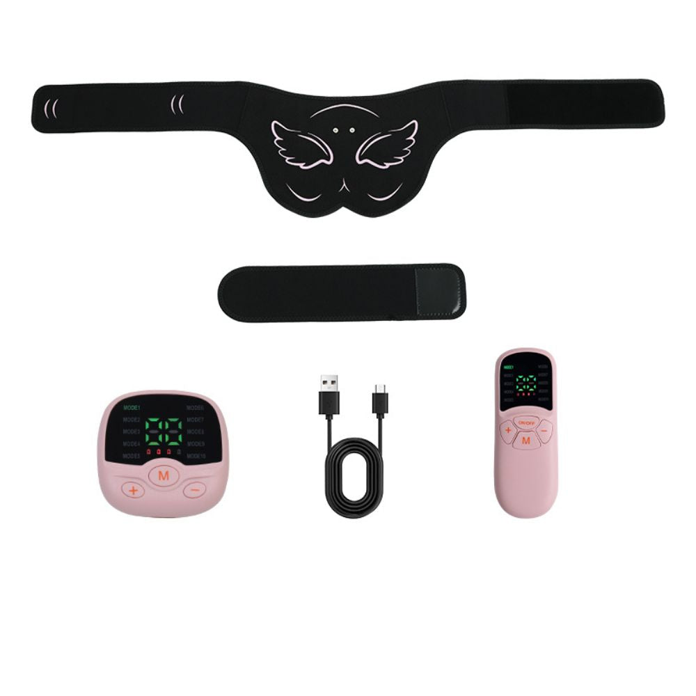 Premium EMS Hip Trainer Muscle Stimulator Wearable Fitness Device 10 Modes 30 Levels USB Rechargeable Remote Control for Home Gym Daily Use Comfort