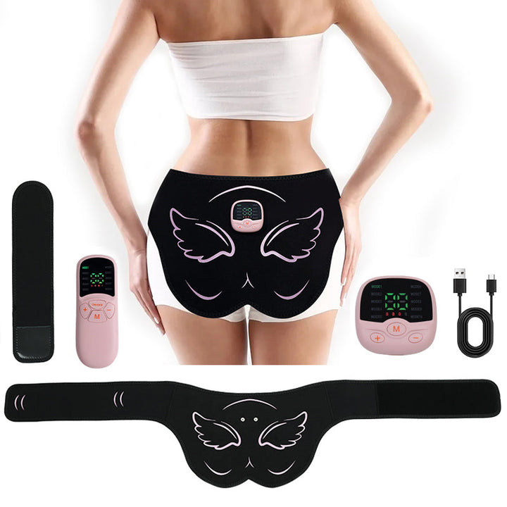 Premium EMS Hip Trainer Muscle Stimulator Wearable Fitness Device 10 Modes 30 Levels USB Rechargeable Remote Control for Home Gym Daily Use Comfort