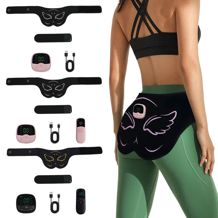 Premium EMS Hip Trainer Muscle Stimulator Wearable Fitness Device 10 Modes 30 Levels USB Rechargeable Remote Control for Home Gym Daily Use Comfort