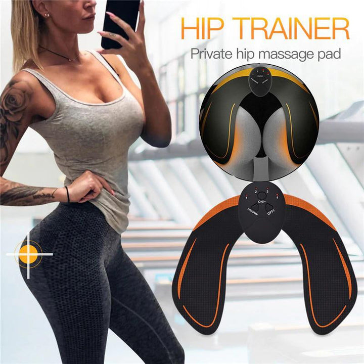 Premium EMS Hip Trainer Wearable Muscle Stimulator Adjustable Fitness Device Multi Mode Body Trainer Portable for Home Gym Work Travel Daily Use Comfort