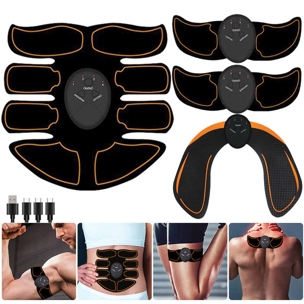 Premium EMS Hip Trainer Wearable Muscle Stimulator Adjustable Fitness Device Multi Mode Body Trainer Portable for Home Gym Work Travel Daily Use Comfort