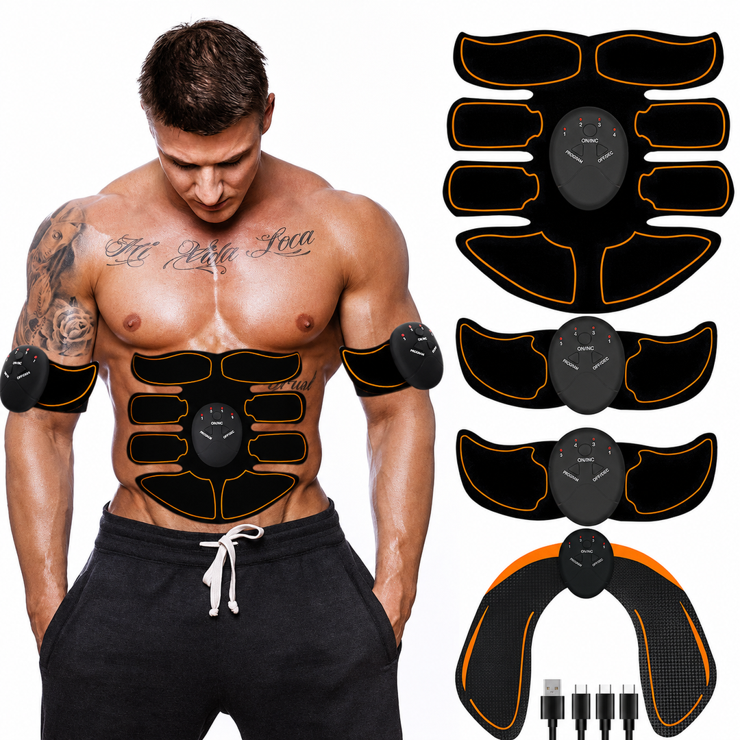 Premium EMS Hip Trainer Wearable Muscle Stimulator Adjustable Fitness Device Multi Mode Body Trainer Portable for Home Gym Work Travel Daily Use Comfort