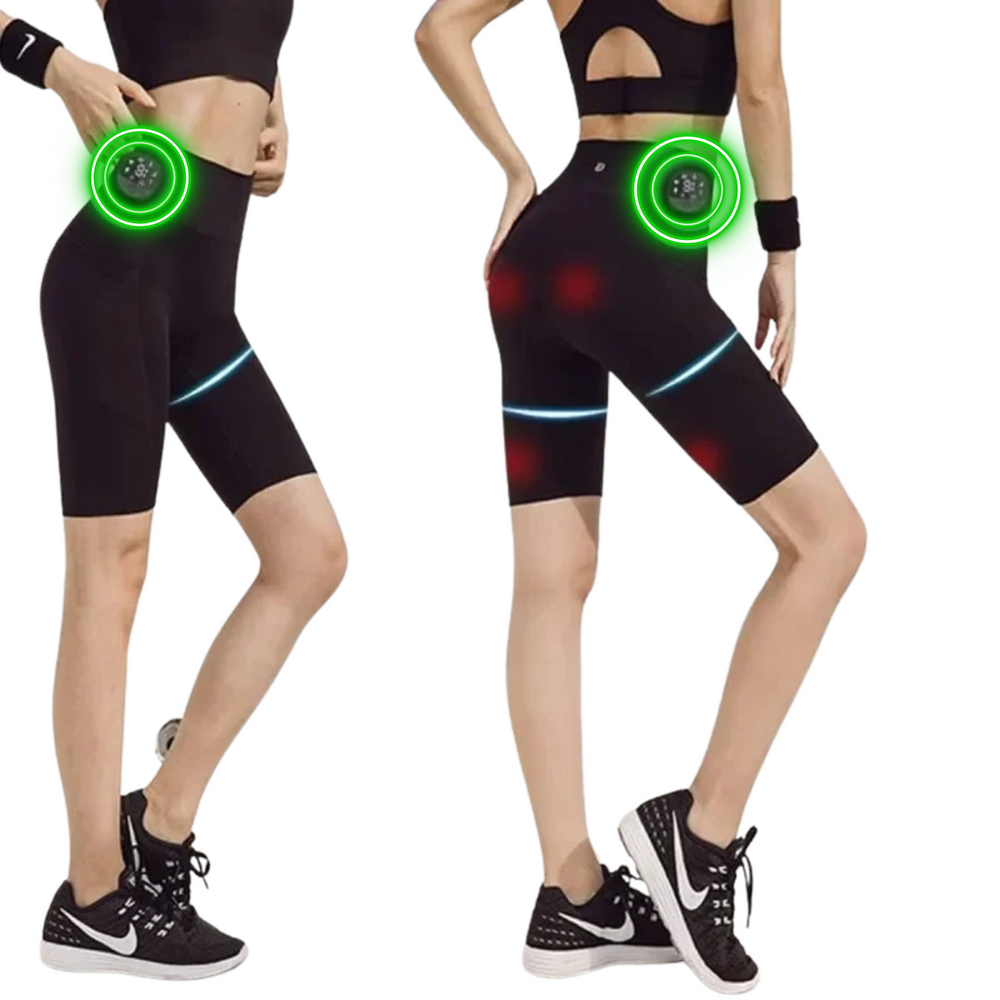 Premium EMS Training Shorts Muscle Stimulator Wearable Fitness Pants USB Rechargeable 6 Modes Adjustable Intensity for Gym Work Daily Use Comfort Fit