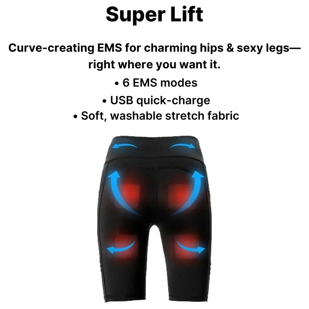 Premium EMS Training Shorts Muscle Stimulator Wearable Fitness Pants USB Rechargeable 6 Modes Adjustable Intensity for Gym Work Daily Use Comfort Fit