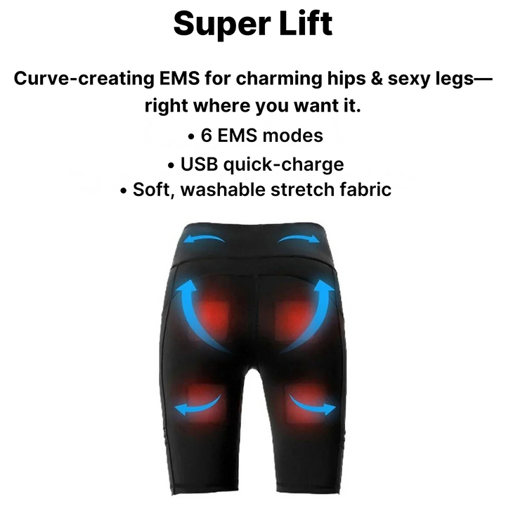 Premium EMS Training Shorts Muscle Stimulator Wearable Fitness Pants USB Rechargeable 6 Modes Adjustable Intensity for Gym Work Daily Use Comfort Fit