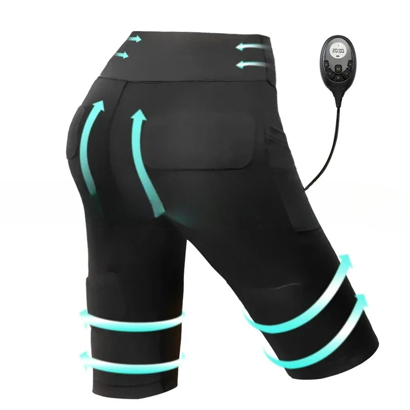 Premium EMS Training Shorts Muscle Stimulator Wearable Fitness Pants USB Rechargeable 6 Modes Adjustable Intensity for Gym Work Daily Use Comfort Fit