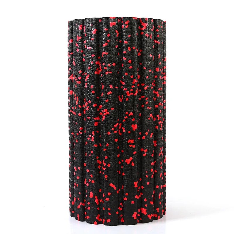 Premium EPP Foam Roller High Density Hollow Exercise Roller 30x15cm Plum Shape Yoga Column for Stretching Fitness Home Gym Portable Daily Use