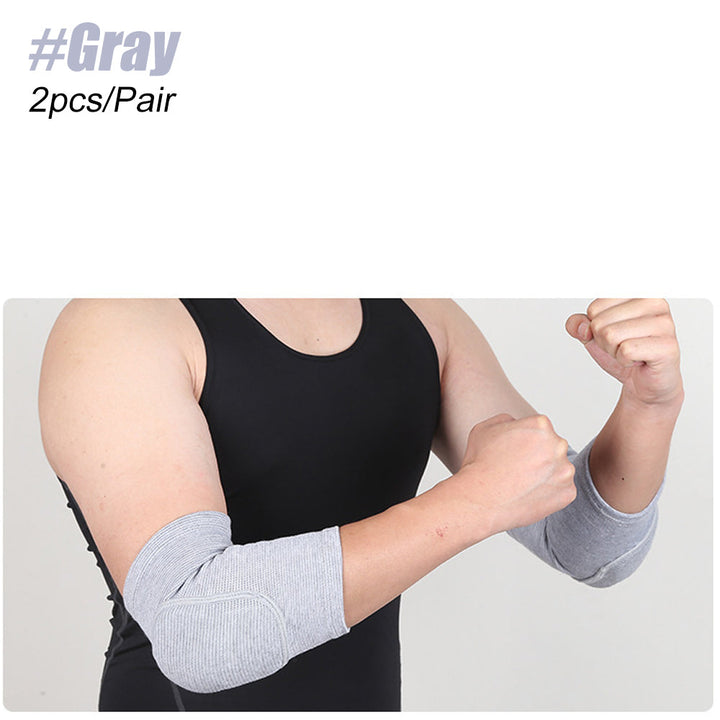 Premium Elbow Brace Compression Support Sleeve Adjustable Arm Support Breathable Elastic Elbow Sleeve for Sports Gym Work Daily Use 1PC