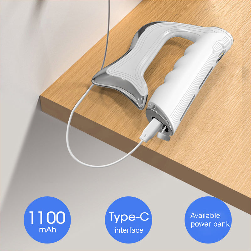 Premium Electric Fascia Massager NMES Microcurrent Muscle Stimulator Gua Sha Tool Rechargeable Body Massager Portable for Home Gym Work Daily Use Comfort