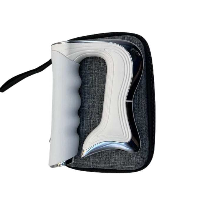 Premium Electric Fascia Massager NMES Microcurrent Muscle Stimulator Gua Sha Tool Rechargeable Body Massager Portable for Home Gym Work Daily Use Comfort