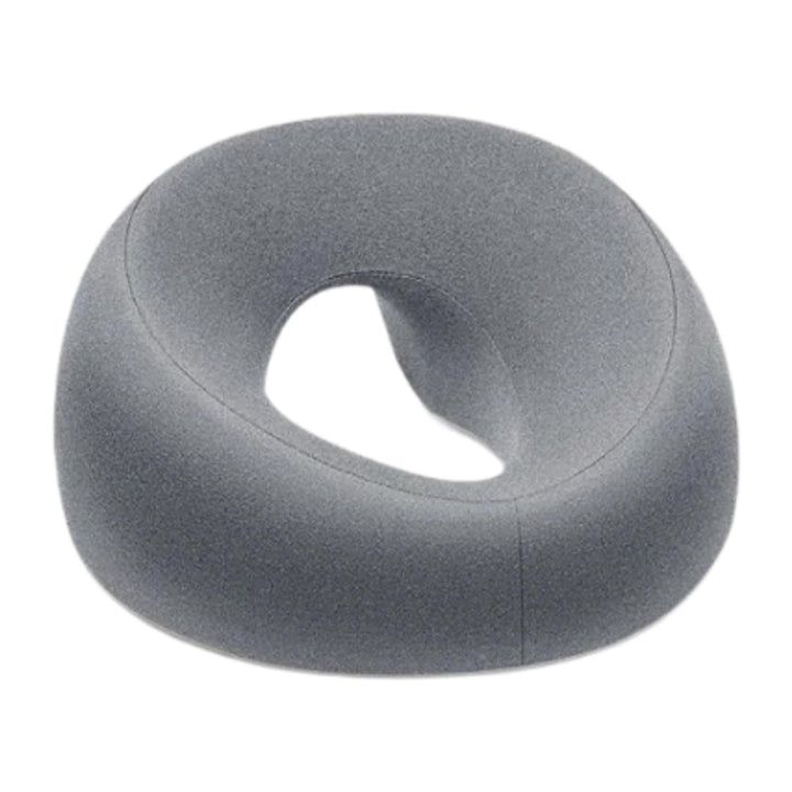 Premium Face Down Pillow Memory Foam Prone Headrest Anti Slip Base Breathable Cover with Zipper Cooling Towel for Massage Salon Home Use Comfort