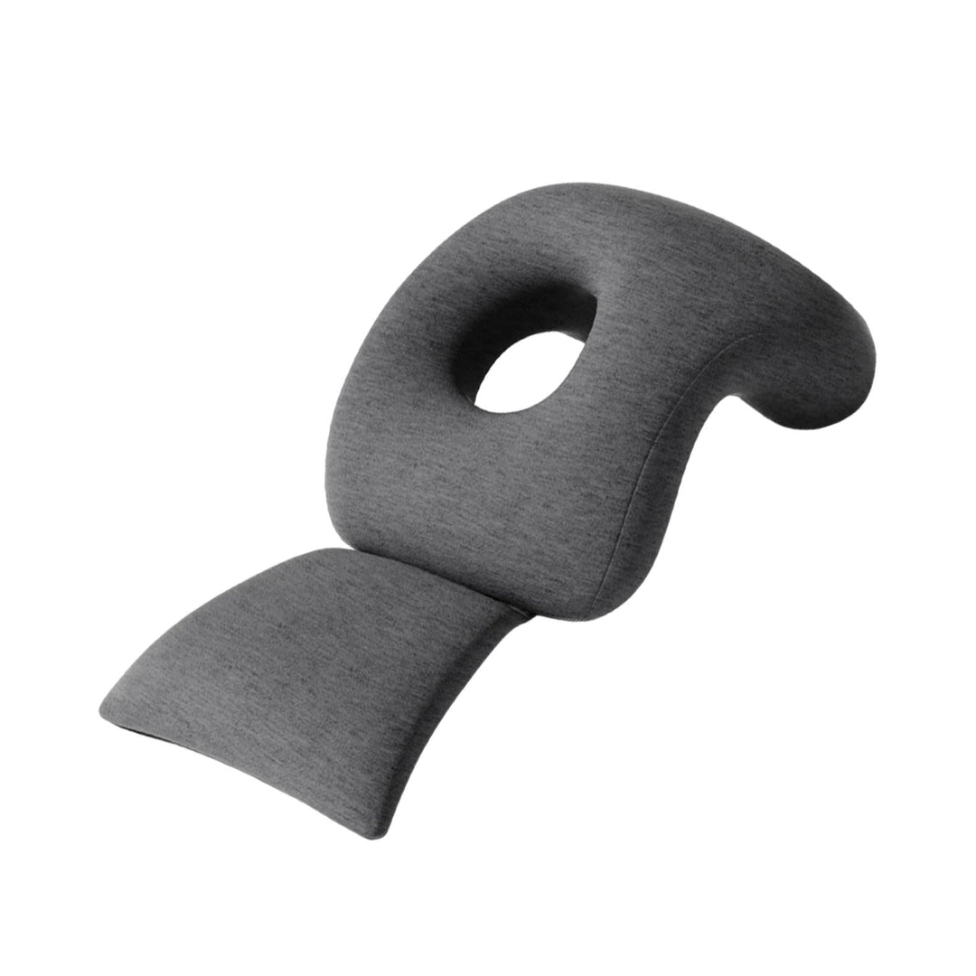 Premium Face Down Pillow Memory Foam Prone Headrest Anti Slip Base Breathable Cover with Zipper Cooling Towel for Massage Salon Home Use Comfort