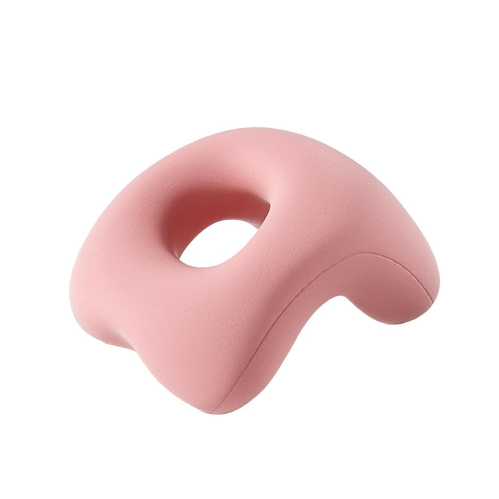 Premium Face Down Pillow Memory Foam Prone Headrest Anti Slip Base Breathable Cover with Zipper Cooling Towel for Massage Salon Home Use Comfort